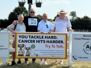 Warminster Rugby Club promotes Prostate Cancer Support café